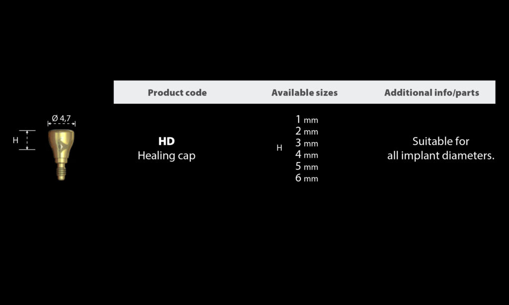 HN – Narrow Healing Cap